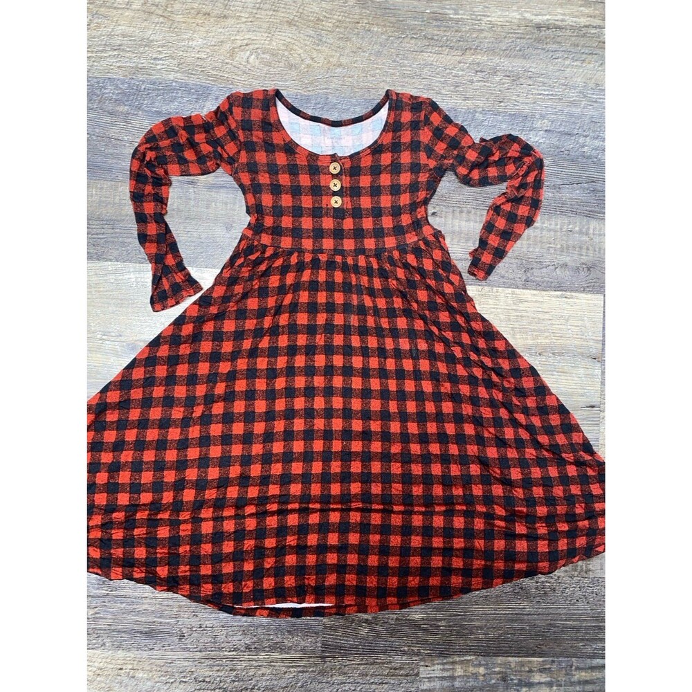 GIRLS POSH PEANUT DRESS SIZE 8